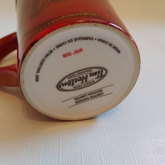 Tim Hortons Limited Edition 2008 #008 Coffee Cafe "Always Fresh" Mug Cup - Picture 7 of 7